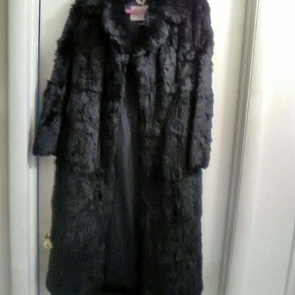 Mongolia Rabbit Fur Coat
